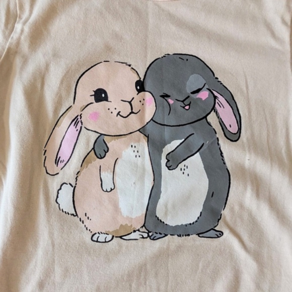 Bundle of 2 H&M Cotton Long Sleeve Girl Shirts & H&M Pants - Picture 3 of 9